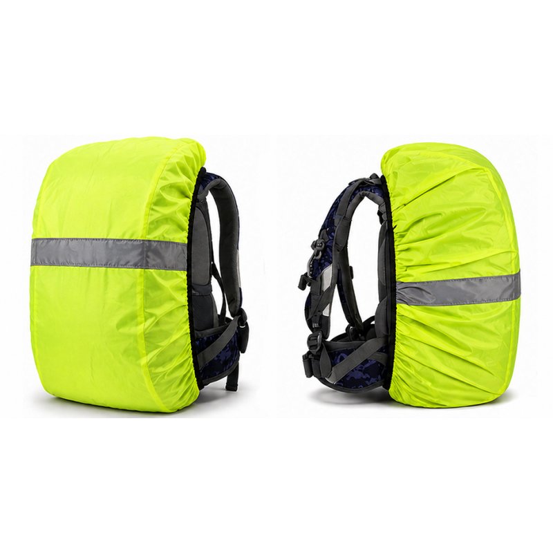 IWH regenshoes, reflecterend, neongelb, 500×400×170 mm